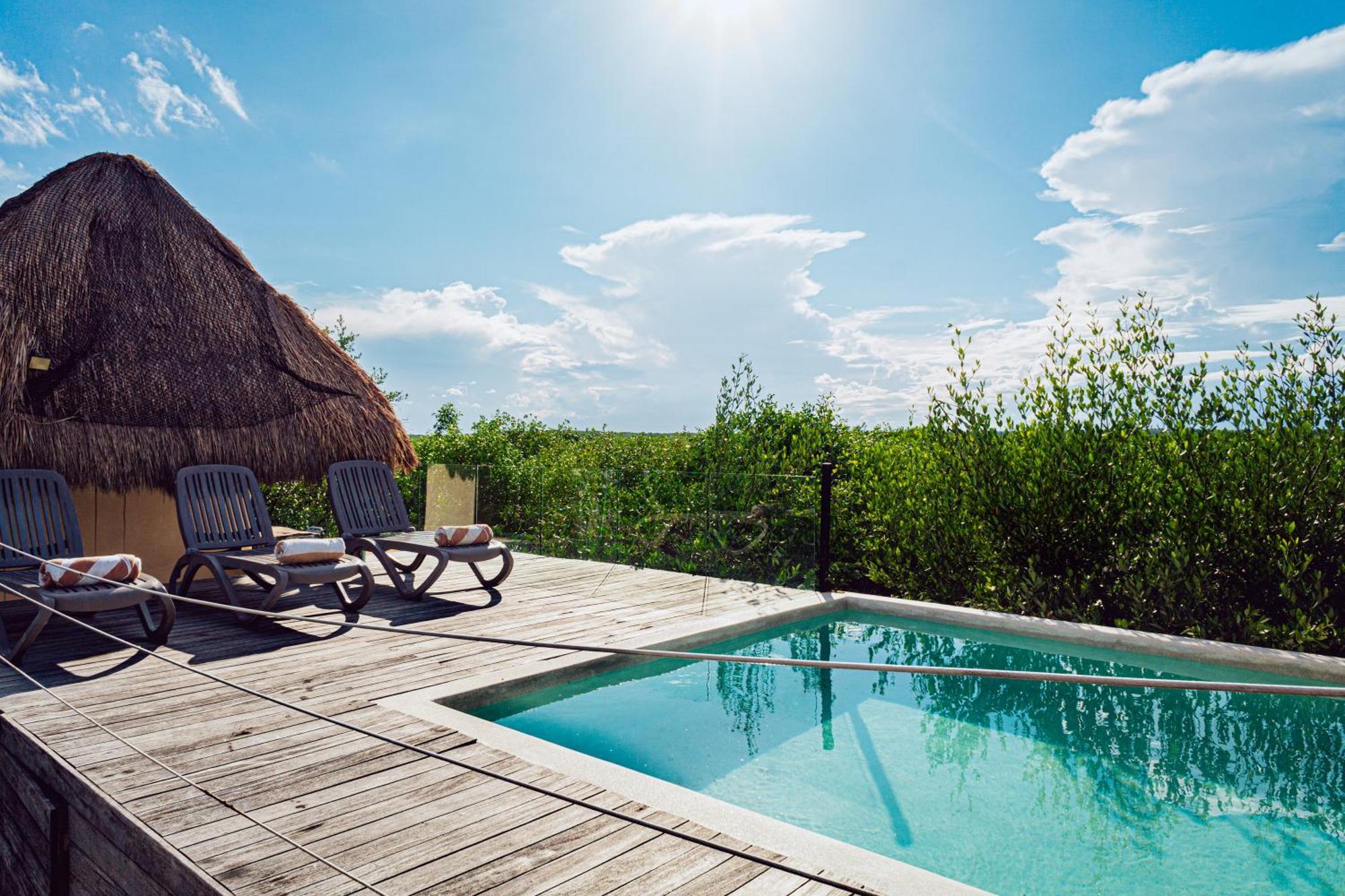 Sunset House Hotel Tulum Pueblo Buitenkant foto