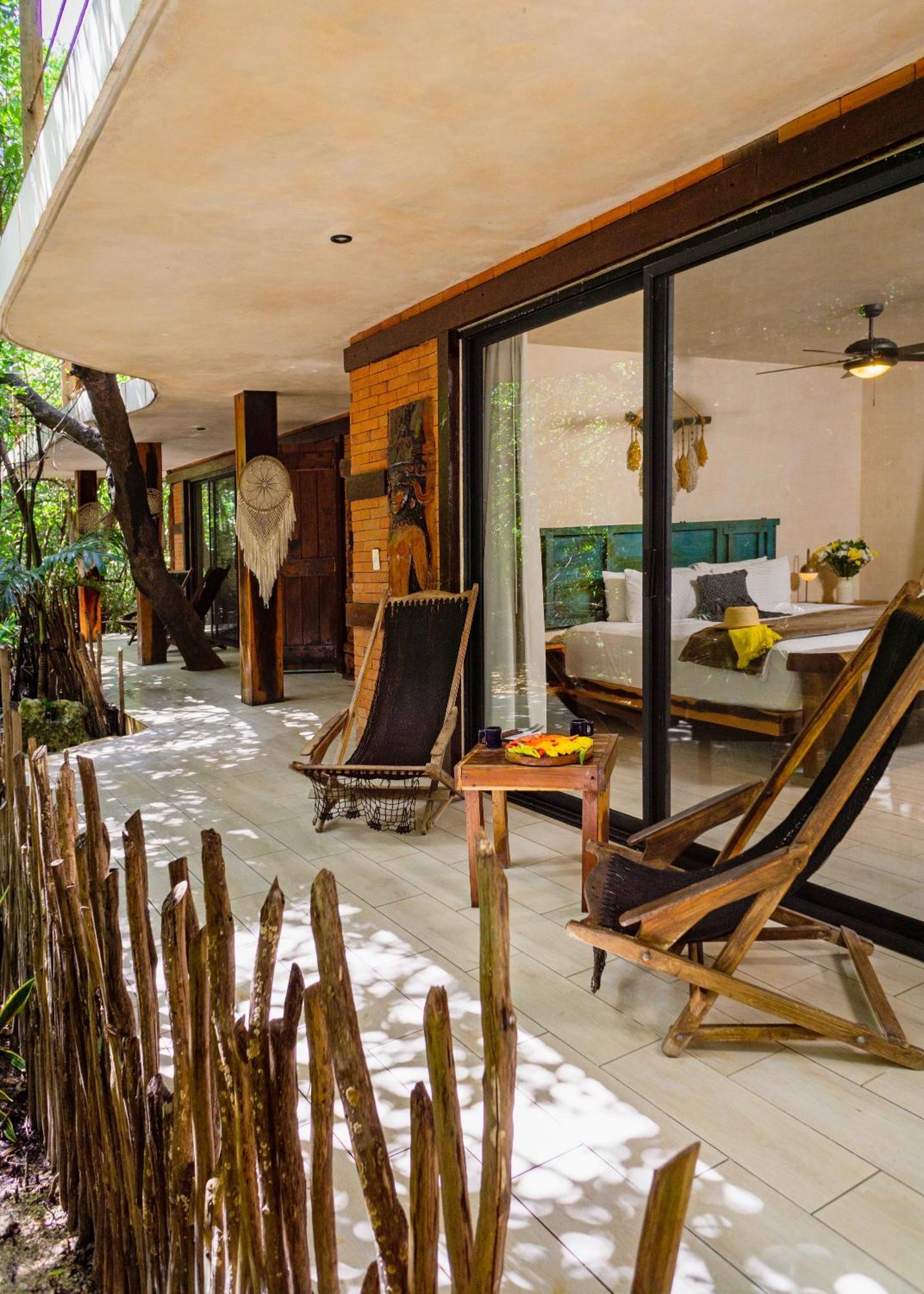 Sunset House Hotel Tulum Pueblo Buitenkant foto